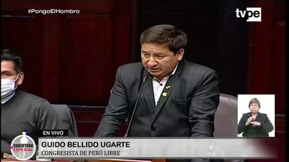 Congreso: Intervención de Guido Bellido