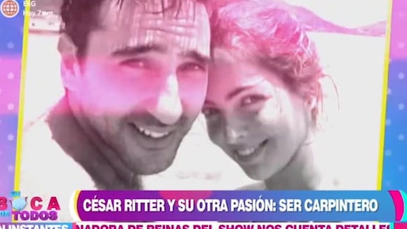 Conoce la historia de amor de César Ritter y su esposa Cecilia Rospigliosi en el set de "Mil oficios"