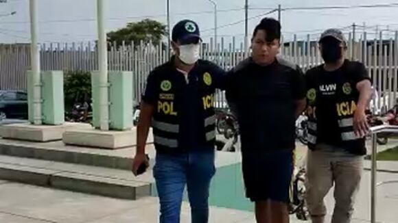 Policía realiza captura en Paiján