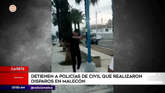 Policias Detenidos Cañete