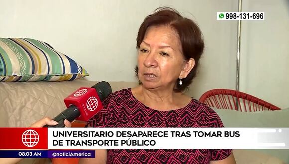 Universitario desaparece tras tomar bus