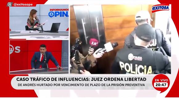 CORREO | Abogado de Andrés Hurtado indica que exconductor no saldrá en libertad: Aún le quedan 6 meses