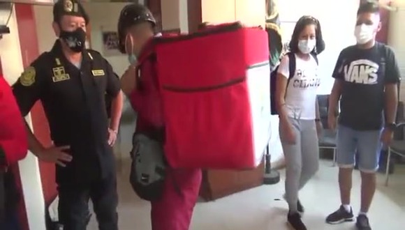 Vestidos como heladeros’ y repartidores de pollo a delivery, agentes del Grupo Terna capturaron a banda de vendedores de droga. (VIDEO PNP)