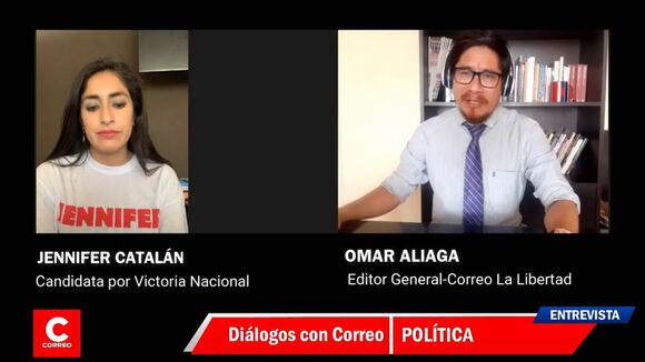 Entrevista con Jennifer Catalán candidata al Congreso por Victoria Nacional | Correo