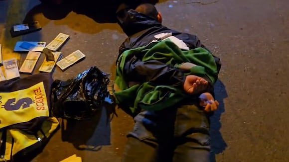 PNP captura a raqueteros que robaron 16 mil dólares a cambista en el Jirón de la Unión