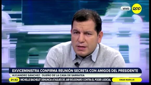 Declaraciones del dueño de la casa del jirón Sarratea