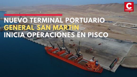 Pisco: Terminal Portuario General San Martín inicia operaciones