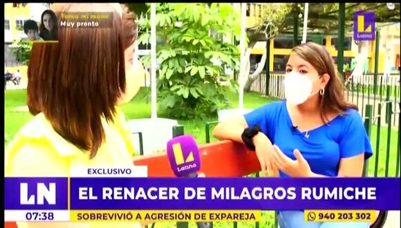 Declaraciones de Milagros Rumiche