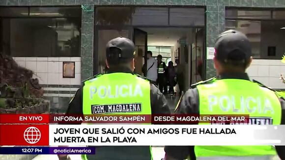 Joven es hallada muerta en playa tras salir con amigos