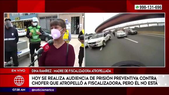 Fiscalizadora es el único sustento económico de su familia