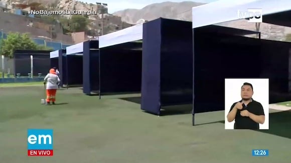 Elecciones 2021: Inician desinfección de centros de votación ubicados en espacios municipales | VIDEO