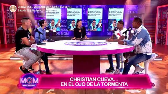 María Pía cree que Christian Cueva puede superar indisciplinas: "Sienta cabeza y date cuenta de tus errores"