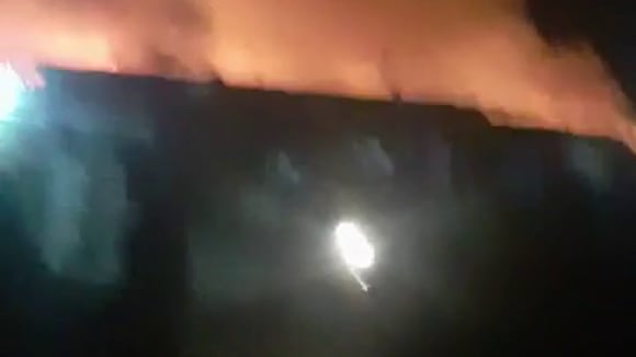 Incendio en Piura