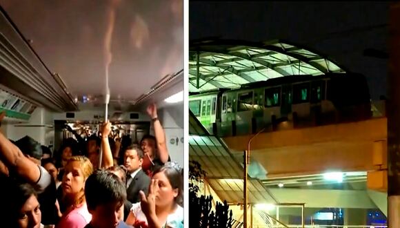 Desperfecto mecánico en el Metro de Lima generó pánico en pasajeros