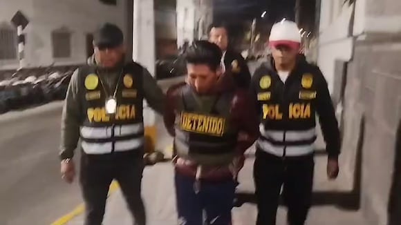 Detienen a microcomercializador de drogas en Arequipa