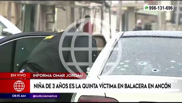 Niña muere en Ancón