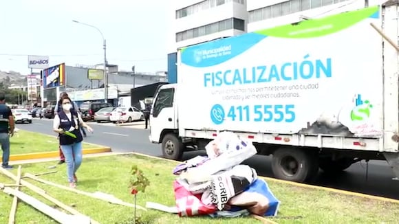 Fiscalía retira propaganda electoral en alrededores de centros de votación. (Video: Ministerio Público)