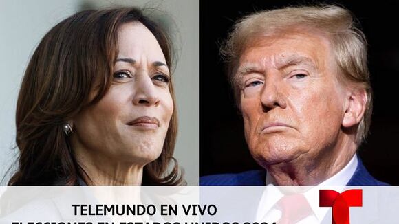 Telemundo EN VIVO - Elecciones USA 2024: resultados Donald Trump vs. Kamala Harris (Video: Telemundo)