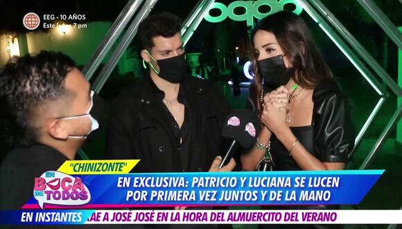 Luciana Fuster y Patricio Parodi oficializaron su relación al lucirse de la mano en evento