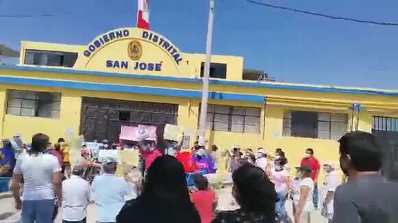 Pobladores reclaman por agua en San José
