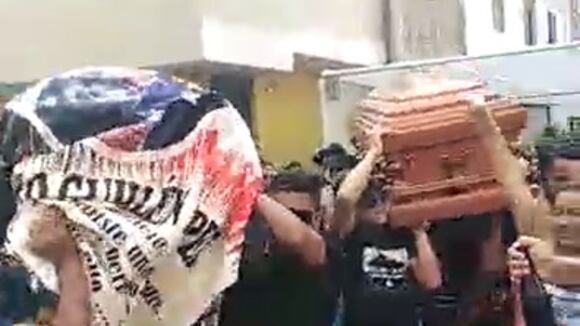 Despiden con cohetes y música en Trujillo