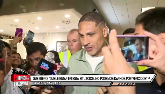 Paolo Guerrero habla tras empate ante Venezuela
