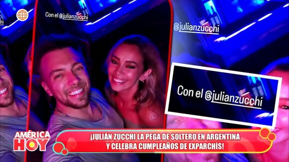 Julián hace vida de soltero en Argentina