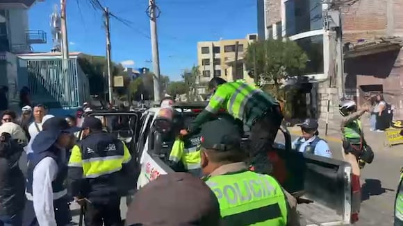 Elector sufrió caída en local de votación en Cayma