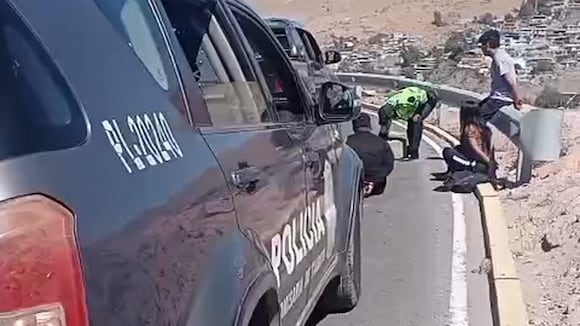 Detienen con disparos a 6 personas por presunto contrabando en Arequipa