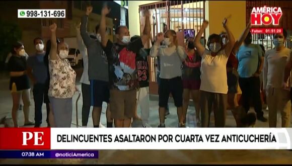 Delincuentes asaltaron por cuarta vez anticuchería