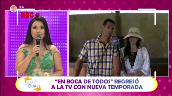 Tula Rodríguez se pronunció sobre los coqueteos con el esposo de Maju Mantilla