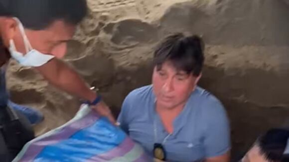 Así fue el hallazgo de la droga y las armas que escondían tres bolivianos en una casa de Lurín (VIDEOS)