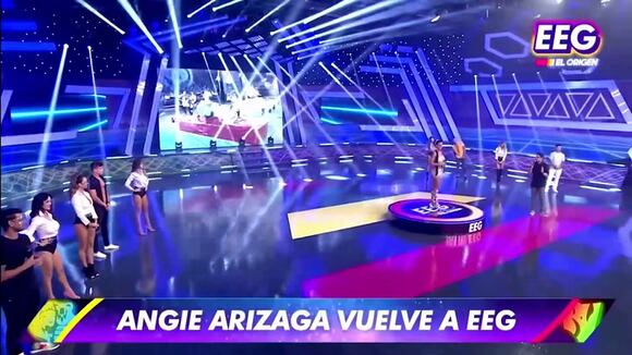 Angie Arizaga regresó a “Esto es guerra”
