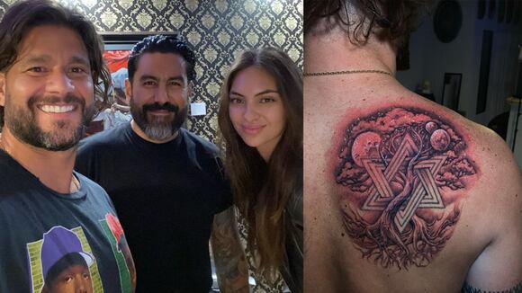 ZP | Yaco Eskenazi muestra orgulloso su último tatuaje