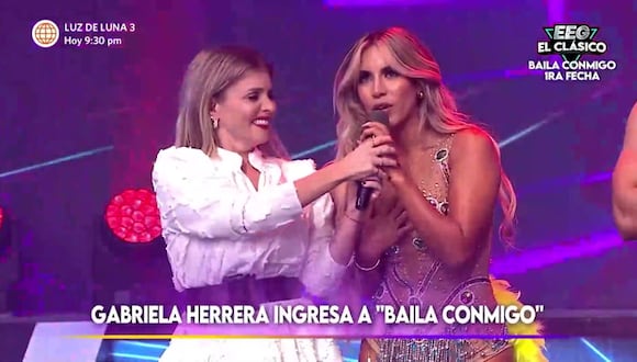 Gabriela Herrera es la nueva bomba de "Baila conmigo" de EEG