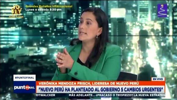Verónika Mendoza sobre el gobierno de Pedro Castillo