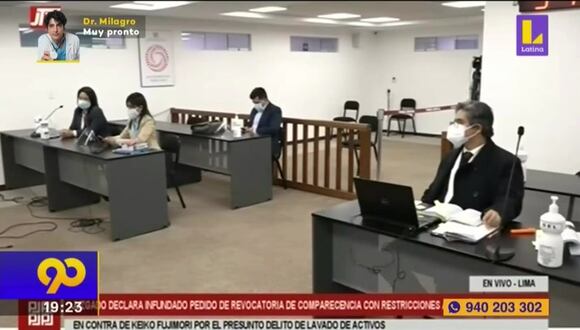 Nota audiencia Keiko Fujimori