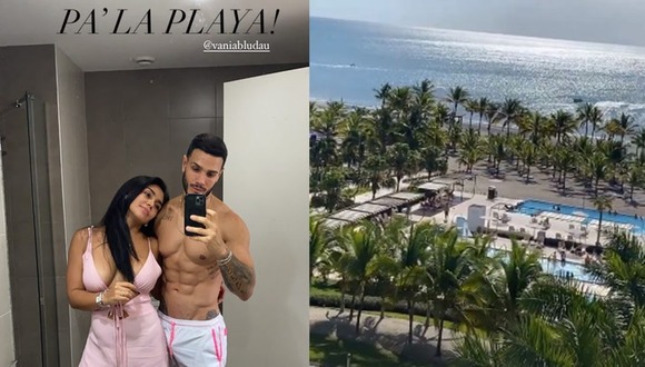 ZP | Mario Irivarren y Vania Bludau viven románticas vacaciones en paradisíaca playa