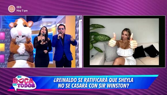 Reinaldo Dos Santos y su predicción sobre Sheyla Rojas