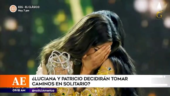 Patricio Parodi piensa en Luciana Fuster