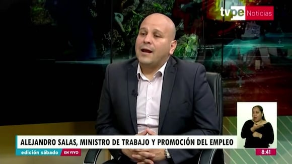 Alejandro Salas es el nuevo ministro de Trabajo y Promoción del Empleo