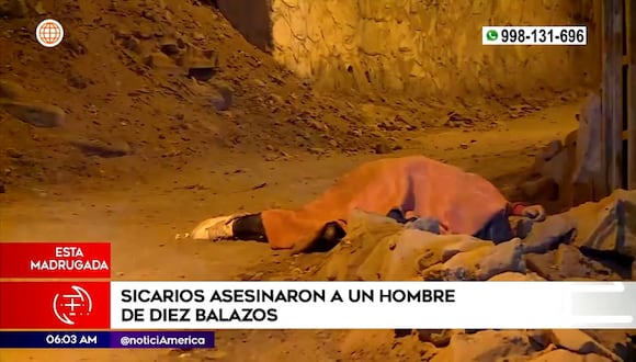 Sicarios asesinan a hombre