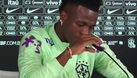 Vinícius rompió en llanto al hablar de su lucha contra el racismo. (Video: Movistar)