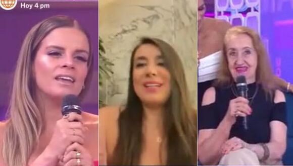 Alejandra Baigorria se emocionó con mensaje de la mamá y abuela de Said Palao