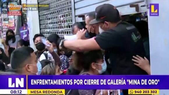 Enfrentamiento en galería de Mesa Redonda