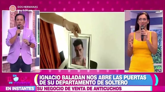 Ignacio Baladán explica sobre foto de Patricio Parodi en su cuarto - América TV