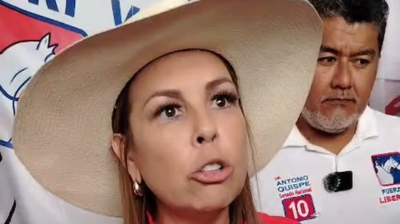 CORREO | Fiorella Molinelli, candidata presidencial, en Arequipa