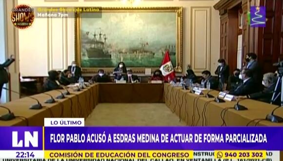 Acusación de Flor Pablo