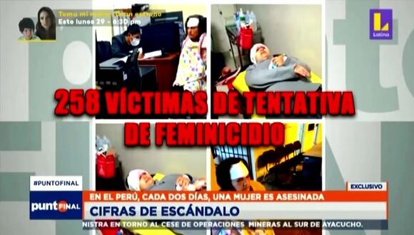 Informe sobre casos de feminicidios