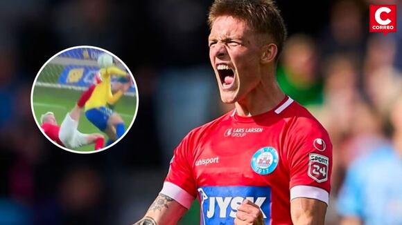 CORREO I Oliver Sonne anota gol de 'Chalaca' e hinchas peruanos enloquecen Fuente: Super Liga